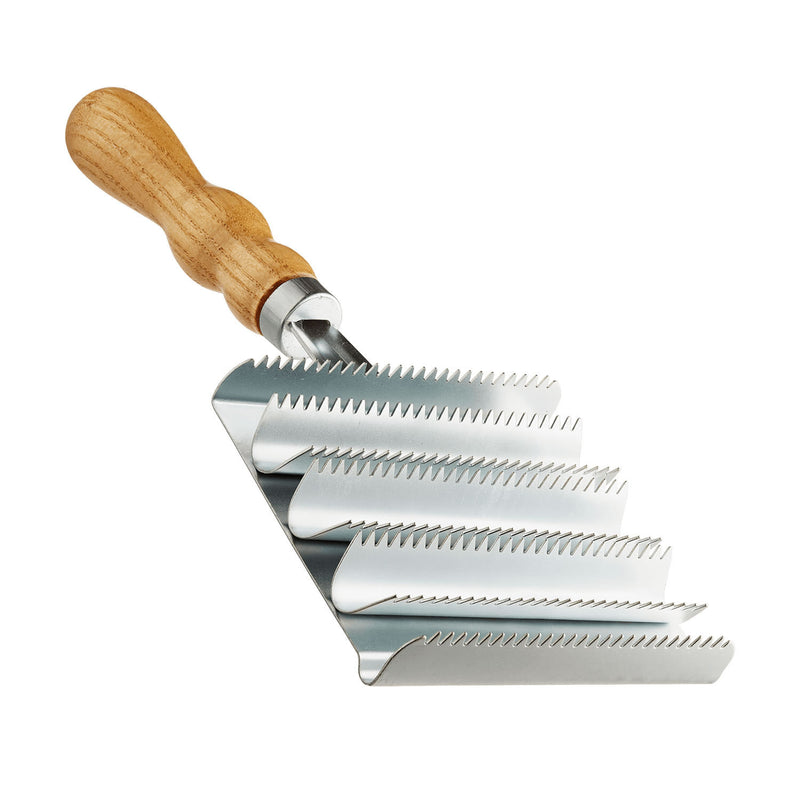 Bitz Metal Curry Comb With Handle