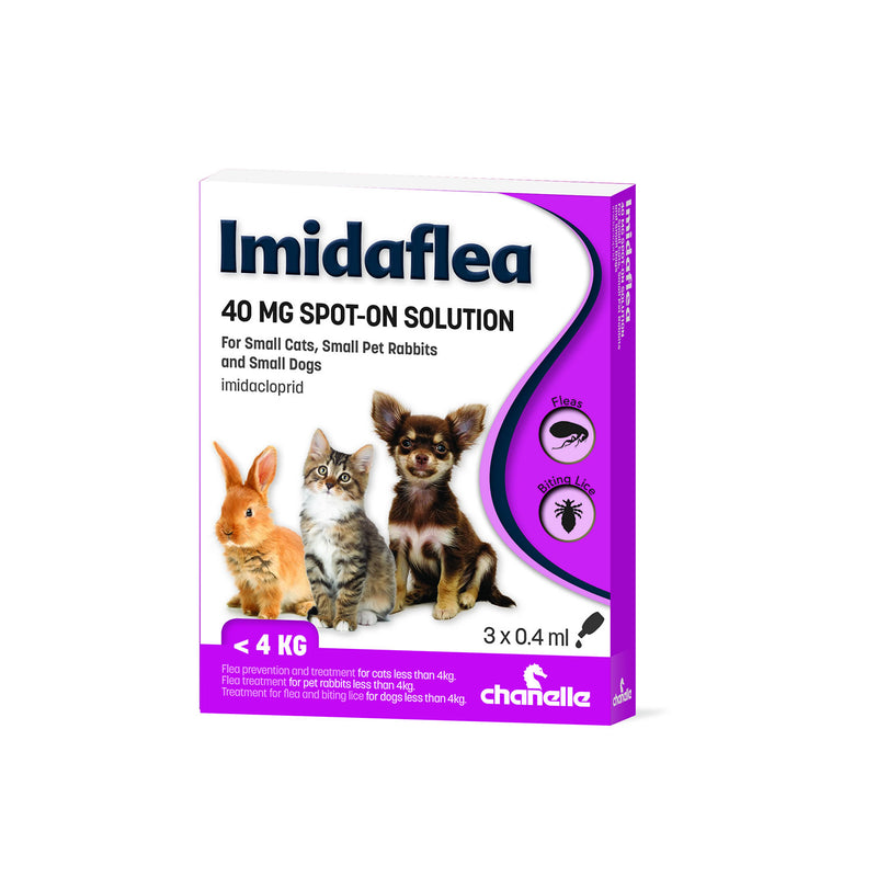 Chanelle Imidaflea 40mg Spot-On for Cats, Dogs & Rabbits