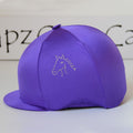 Capz Diamondz Cap Cover Lycra - Horse Head Logo