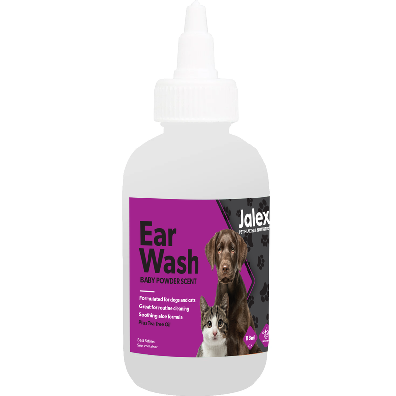 Jalex Liquid Ear Wash For Cats & Dogs