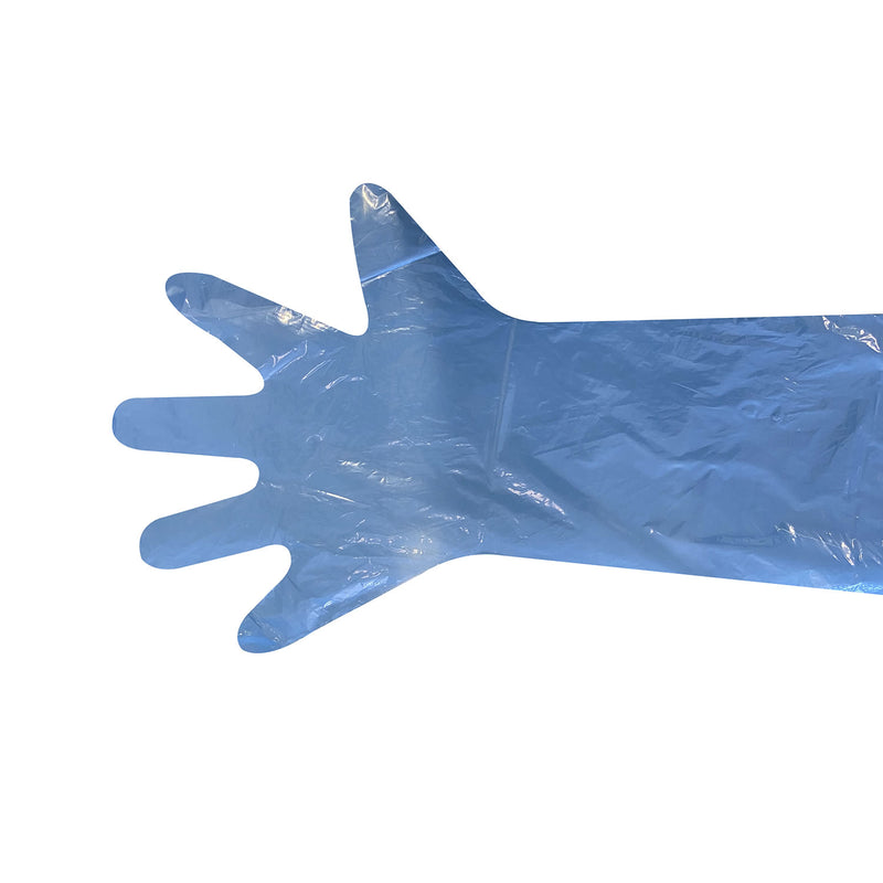 Disposable Shoulder Polygloves - 100 Pack