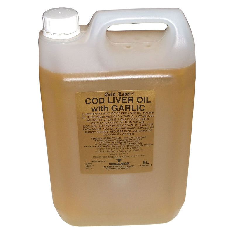 Gold Label Cod Liver Oil With Garlic