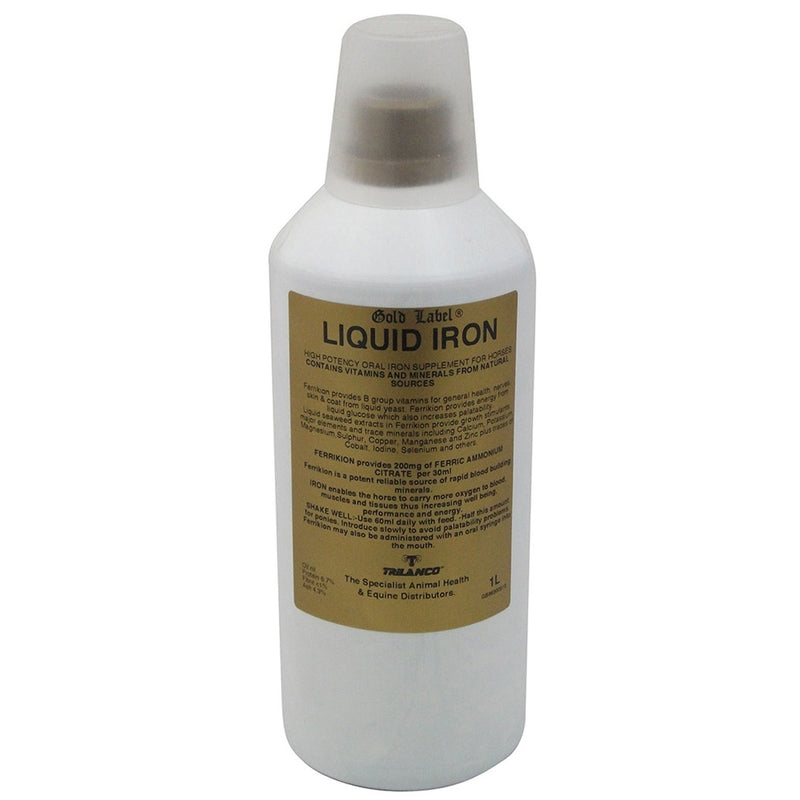 Gold Label Liquid Iron - 1 Litre