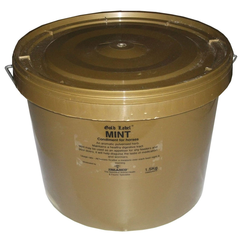 Gold Label Mint Condiment For Horses