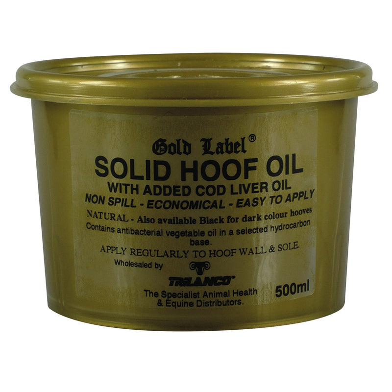 Gold Label Solid Hoof Oil