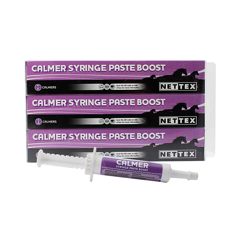 Nettex Equine Calmer Syringe Paste Boost - 3 x 30ML