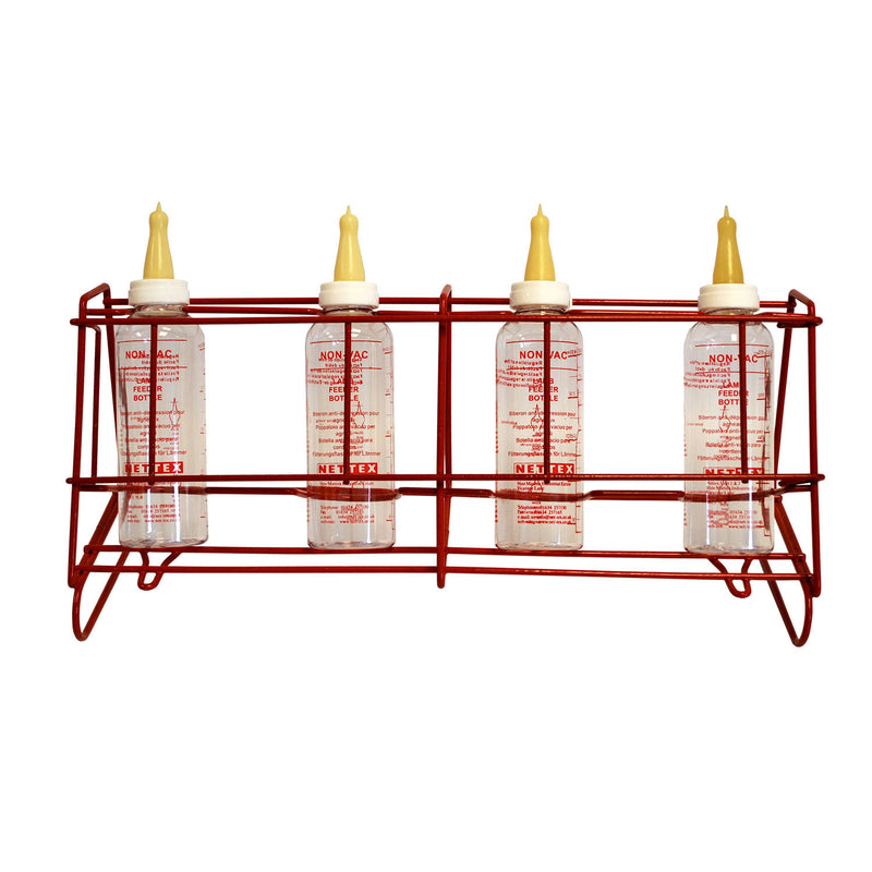 nettex-non-vac-bottle-rack-system-c/w-4-x-bottles/teats