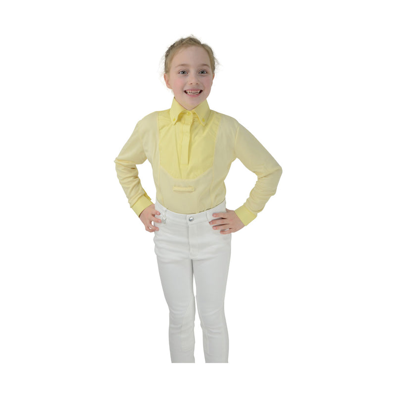 hyfashion children's dedham long sleeved tie shirt -  yellow