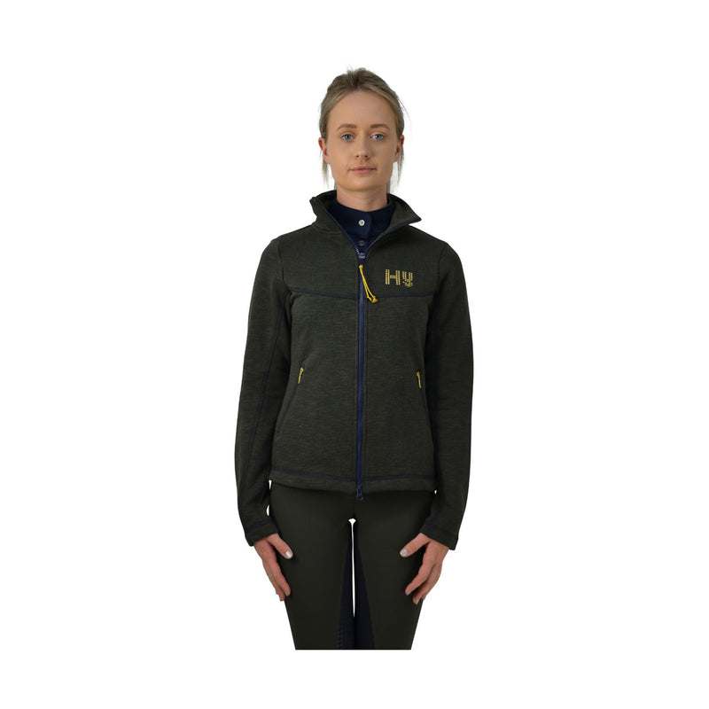 hyfashion edinburgh ladies jacket   olive green/midnight navy
