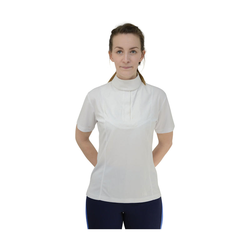 Hyfashion Ladies Downham Short Sleeved Stock Shirt - White