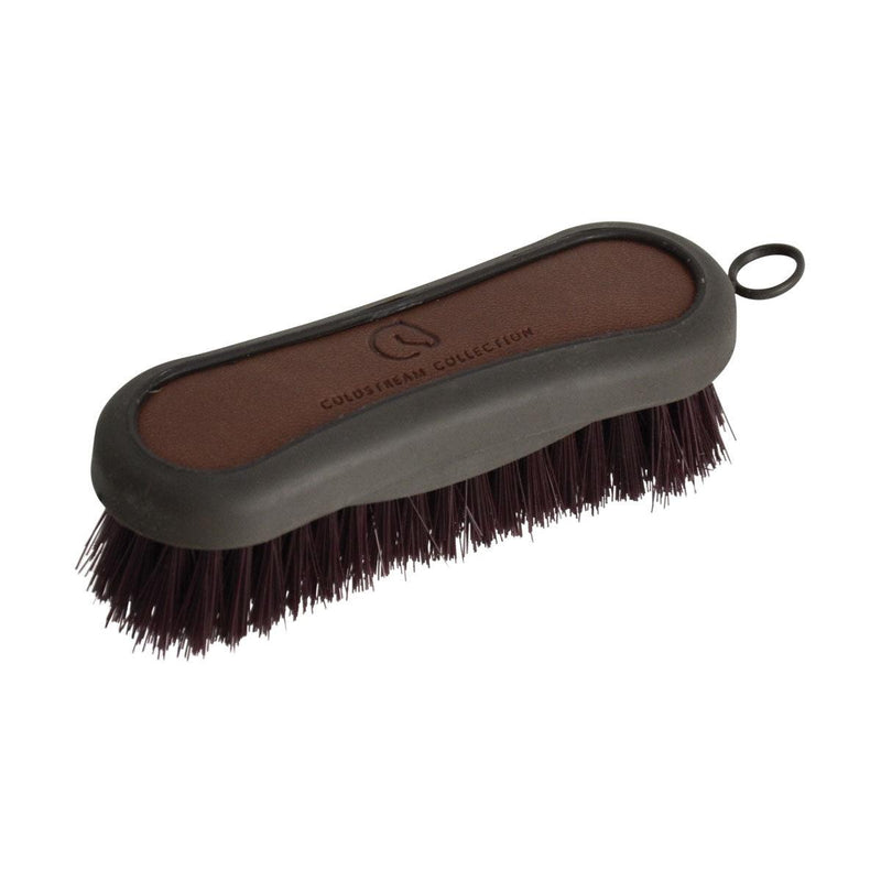 Coldstream Faux Leather Face Brush - 12.8 x 4.3cm