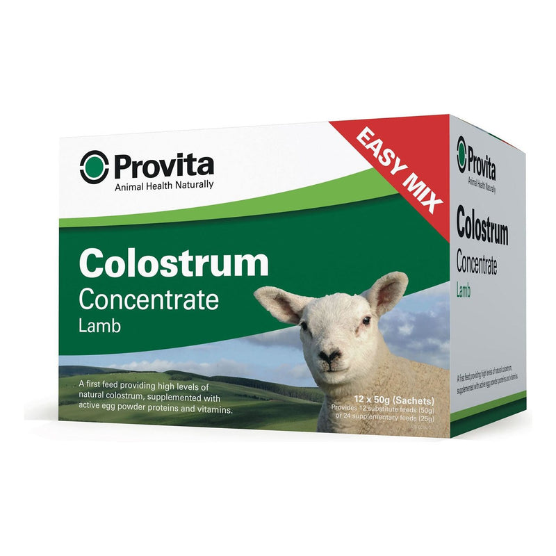 Provita Lamb Colostrum - 12 x 50 Gm