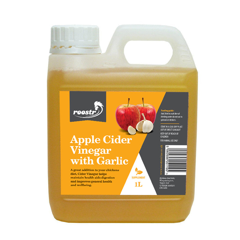 Premium Grade Poultry Chicken Cider Vinegar & Garlic - 1 Litre