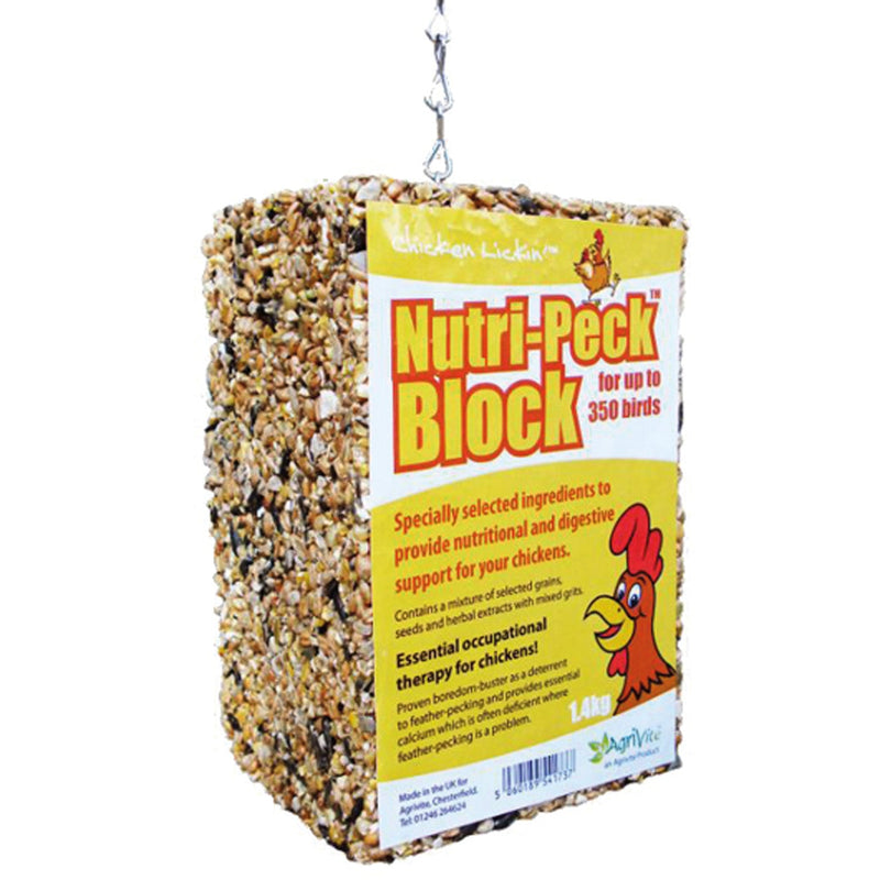 Poultry Nutri-Peck pecking Block