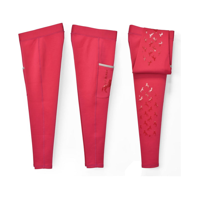 Whitaker Riding Tights Diggle Kids Rose