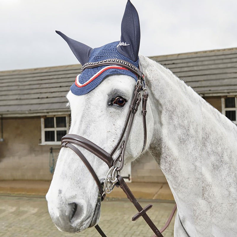 Whitaker Lynton Flash Bridle C/W Spare Browband Black