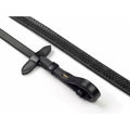Whitaker Lynton 5/8" Rubber Reins With Dimpled Grip Black