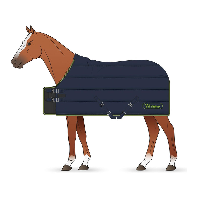 Whitaker Stable Rug Dunford 200Gm Navy/Lime