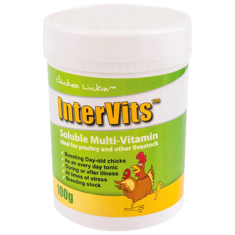 Agrivite Chicken Lickin Intervits Soluble Multivits - Jalex Pet Products 