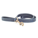 Ancol Timberwolf Leather Lead - Blue - Jalex Pet Products 
