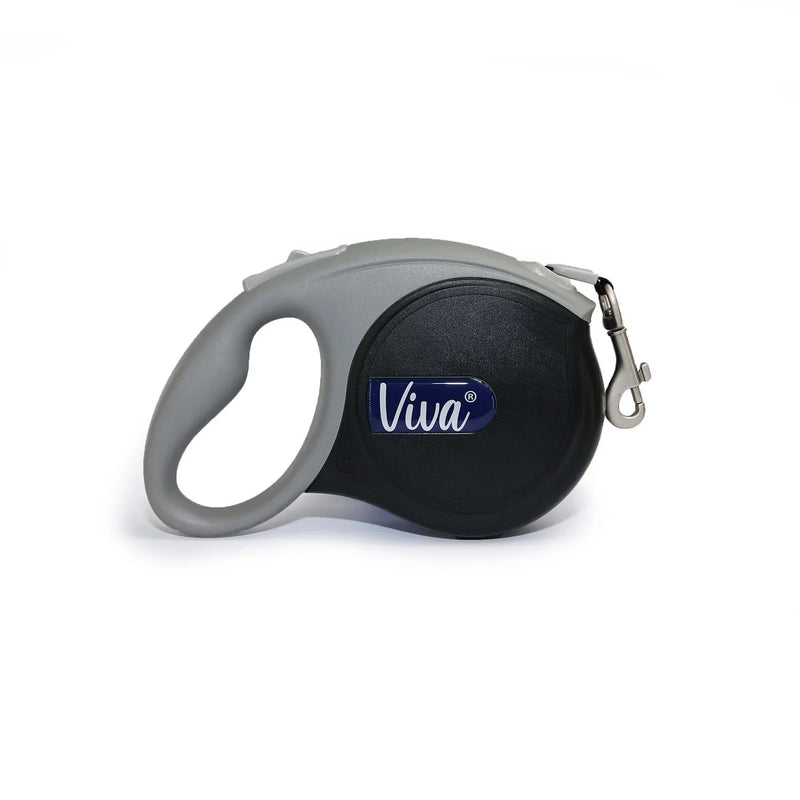 Ancol Viva Retractable Lead - Black - Jalex Pet Products 