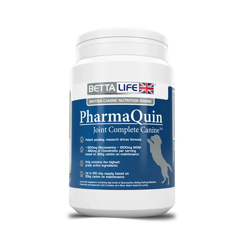 BettaLife PharmaQuin Joint Complete HA Canine - Jalex Pet Products 