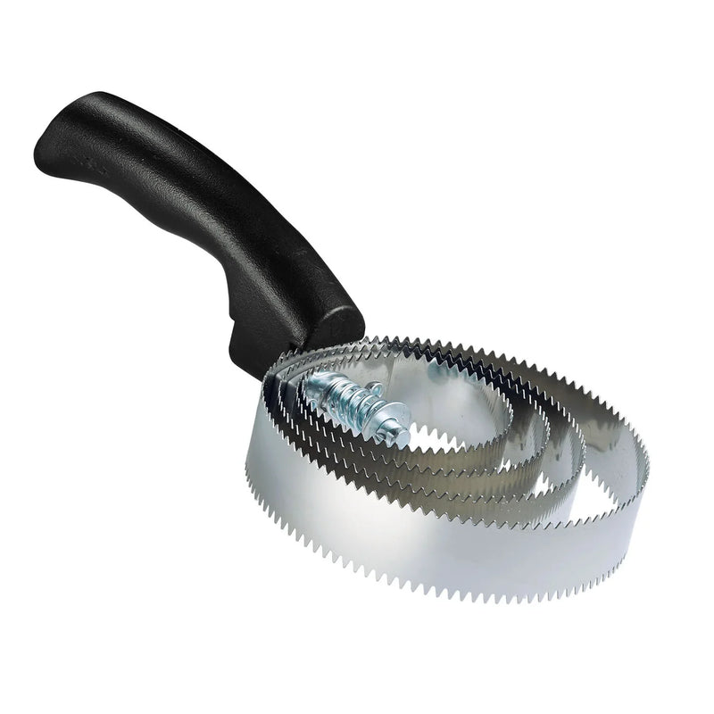 Bitz Metal Circular Curry Comb With Handle - Jalex Pet Products 