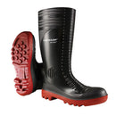 Dunlop Acifort Ribbed Full Safety - Black/Red - Jalex Pet Products 