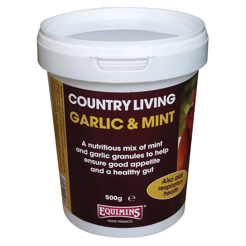Equimins Country Living Garlic & Mint - 500 Gm - Jalex Pet Products 