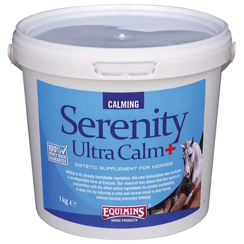 Equimins Serenity Ultra Calm + 1 Kg Tub - Jalex Pet Products 