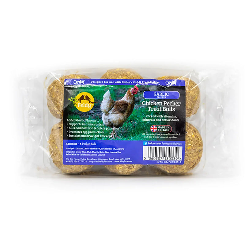 Feldy Chicken Pecker Treat Balls - Jalex Pet Products 