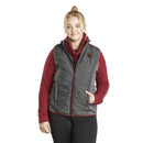 Firefoot Gilet Ladies - Grey/Merlot - Jalex Pet Products 