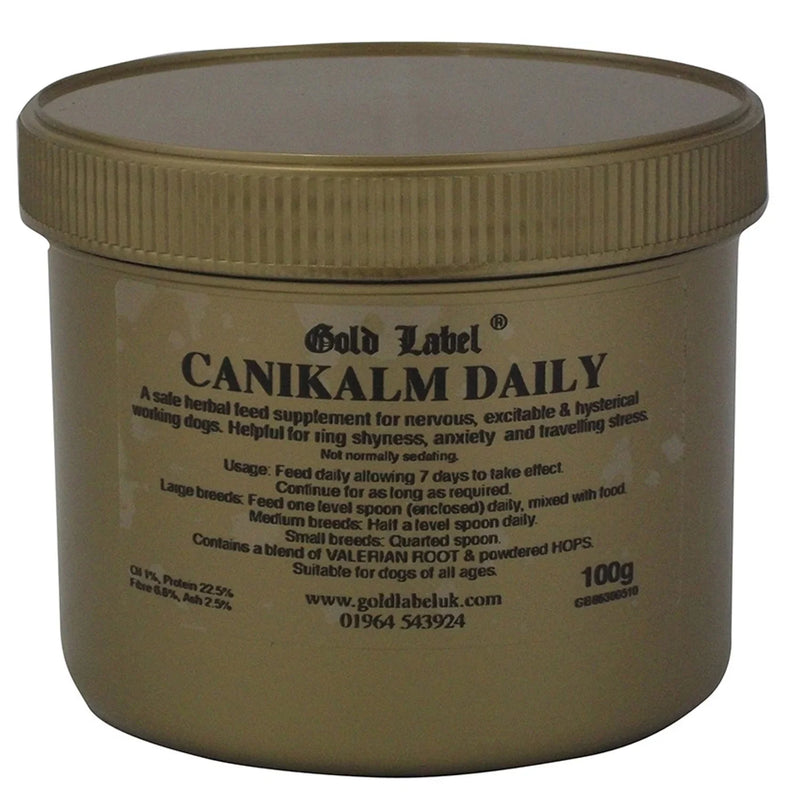 Gold Label Canikalm Daily - Jalex Pet Products 