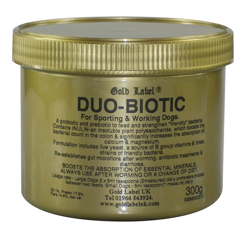 Gold Label Canine Duo Biotic - Jalex Pet Products 