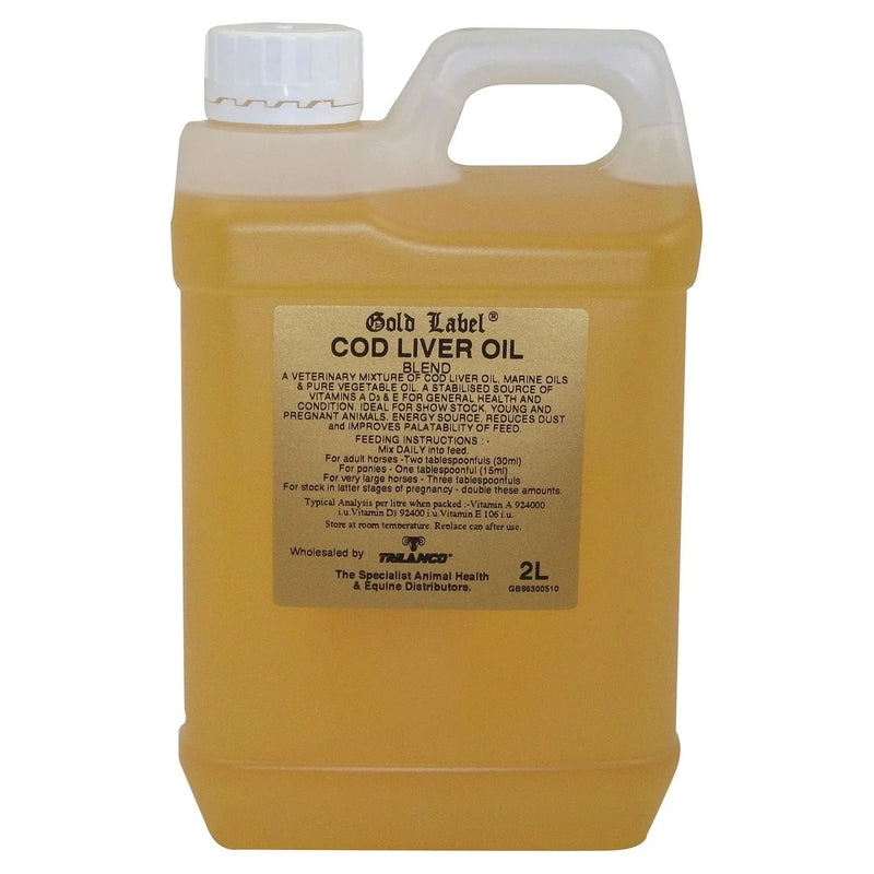 Gold Label Cod Liver Oil - Jalex Pet Products 