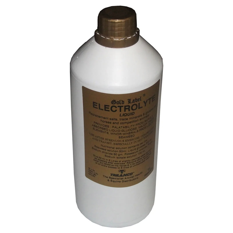 Gold Label Electrolyte Liquid - 1 Litre - Jalex Pet Products 