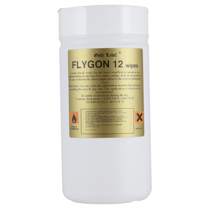 Gold Label Flygon 12 Wipes - Jalex Pet Products 