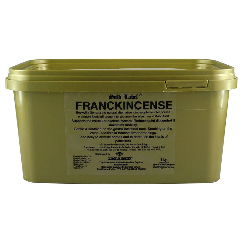 Gold Label Franckincense - Jalex Pet Products 