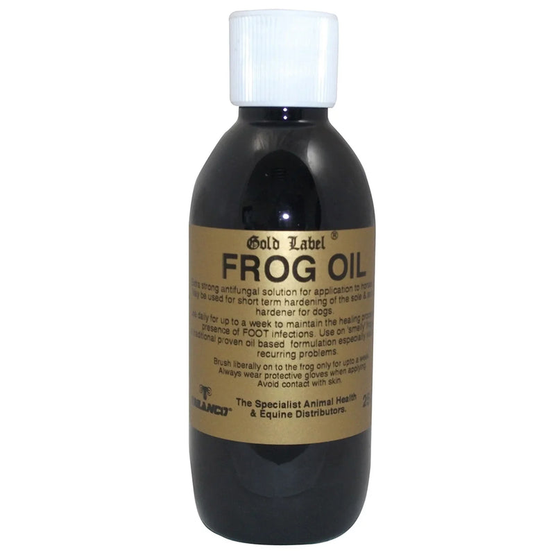 Gold Label Frog Oil - Jalex Pet Products 
