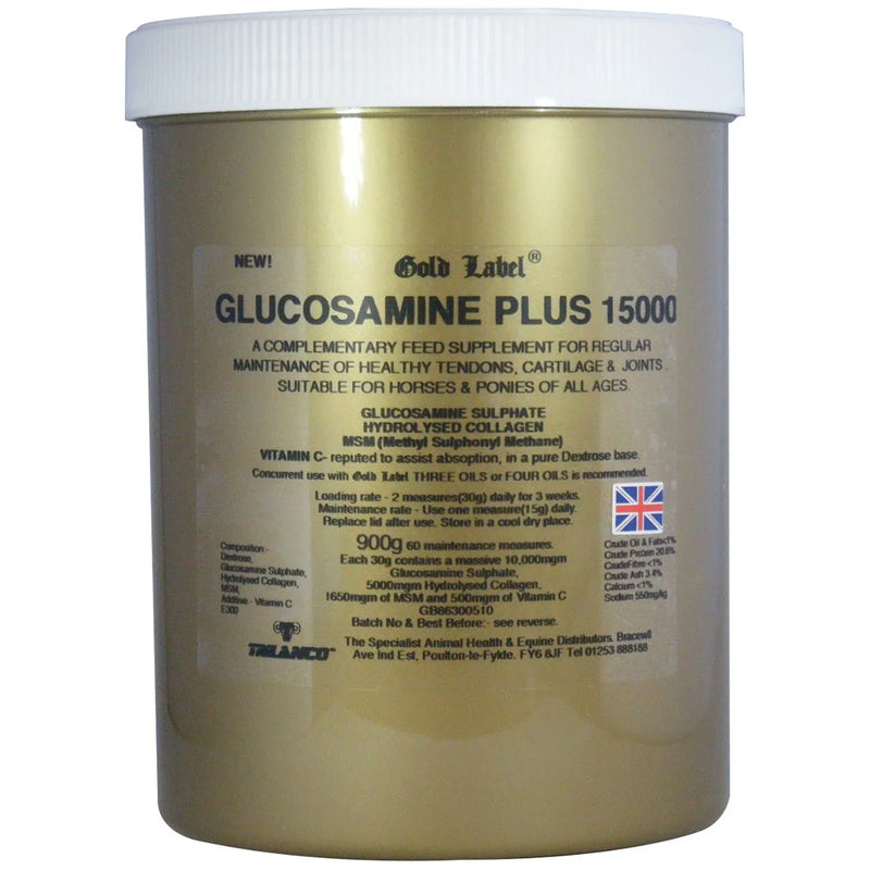 Gold Label Glucosamine Plus 15000 - Jalex Pet Products 