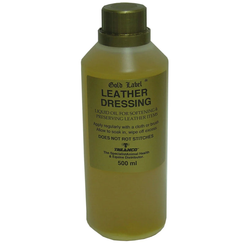 Gold Label Leather Dressing - Jalex Pet Products 