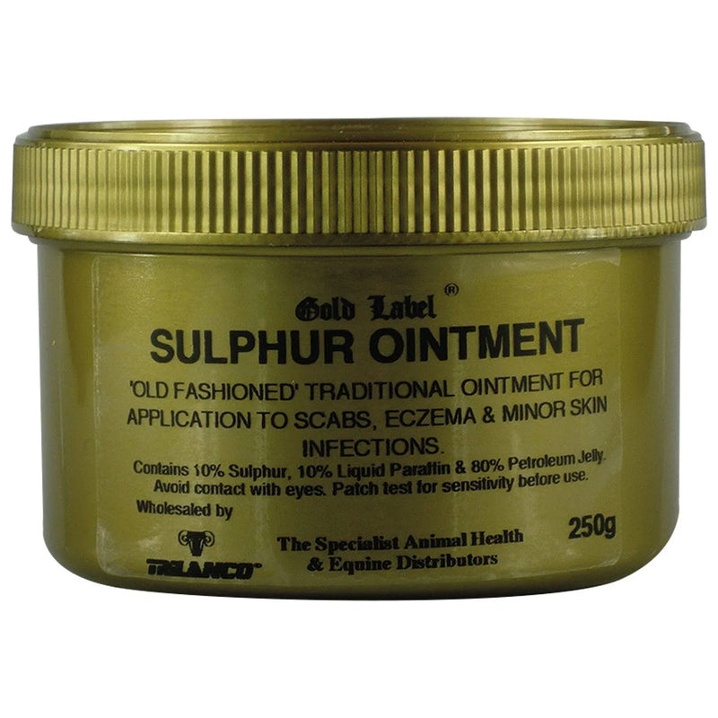 Gold Label Old Fashioned Sulphur Ointment - Jalex Pet Products 