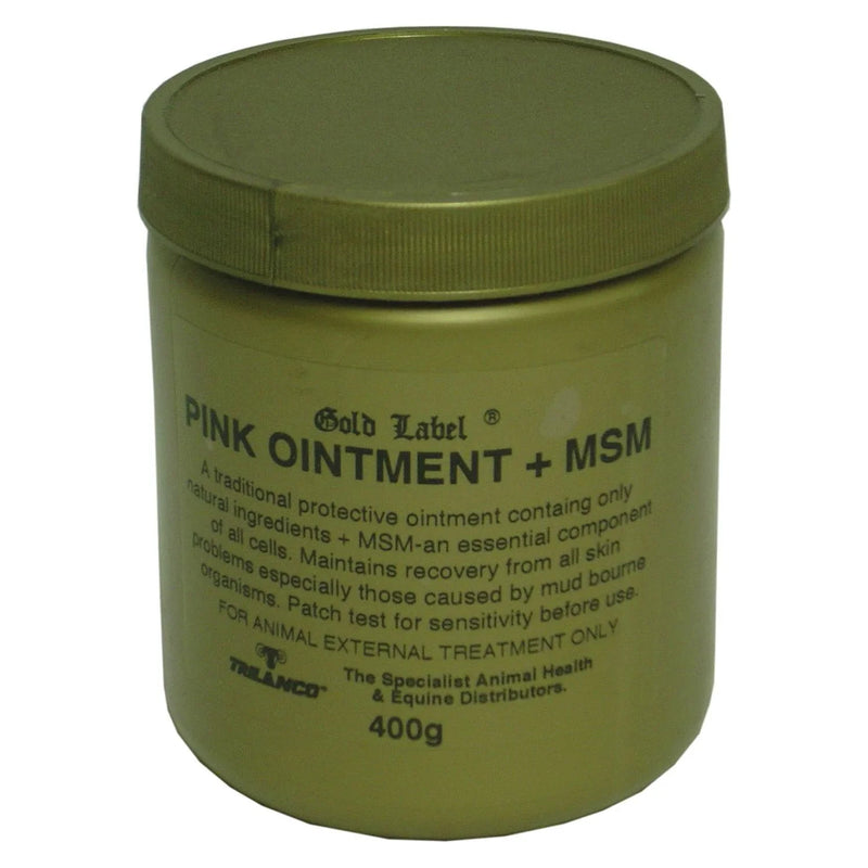 Gold Label Pink Ointment + Msm - Jalex Pet Products 