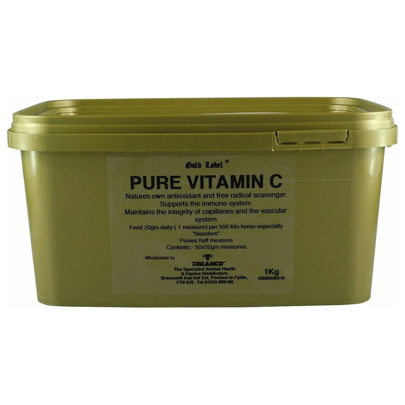 Gold Label Pure Vitamin C - Jalex Pet Products 