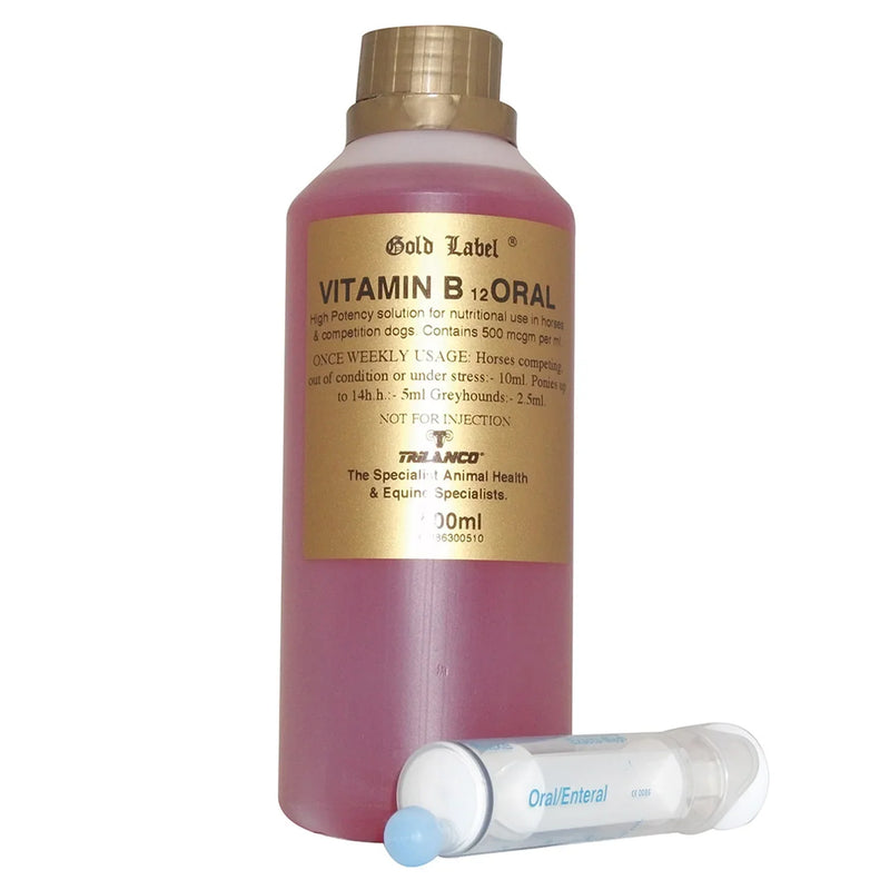 Gold Label Vitamin B12 - 500ML refill - Jalex Pet Products 