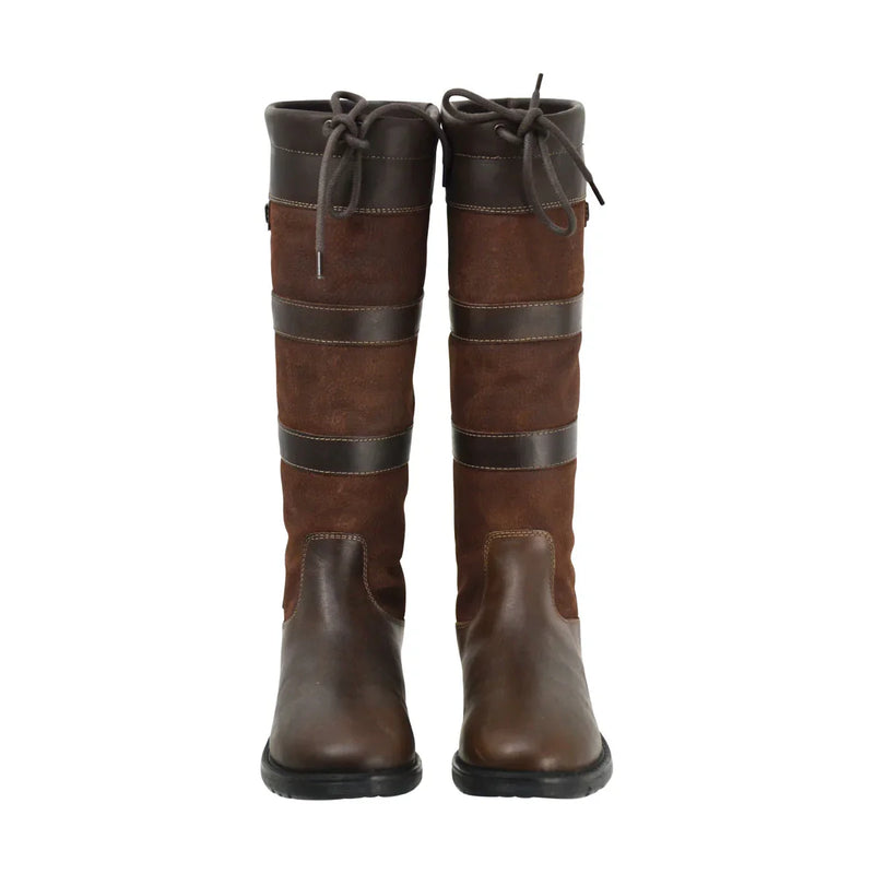 Hy Equestrian Bakewell Long Country Boot - Dark Brown - Jalex Pet Products 
