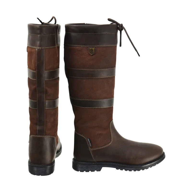 Hy Equestrian Bakewell Long Country Boot - Dark Brown - Jalex Pet Products 