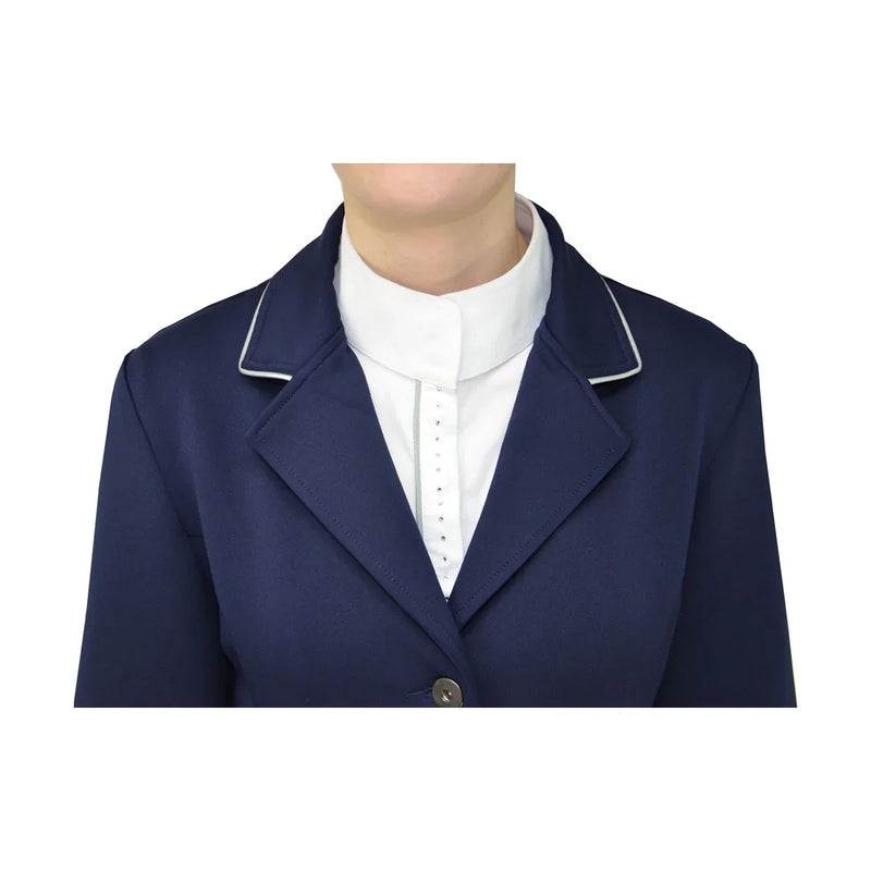 Hy Equestrian Olympic Ladies Competition Jacket - Navy - Jalex Pet Products 