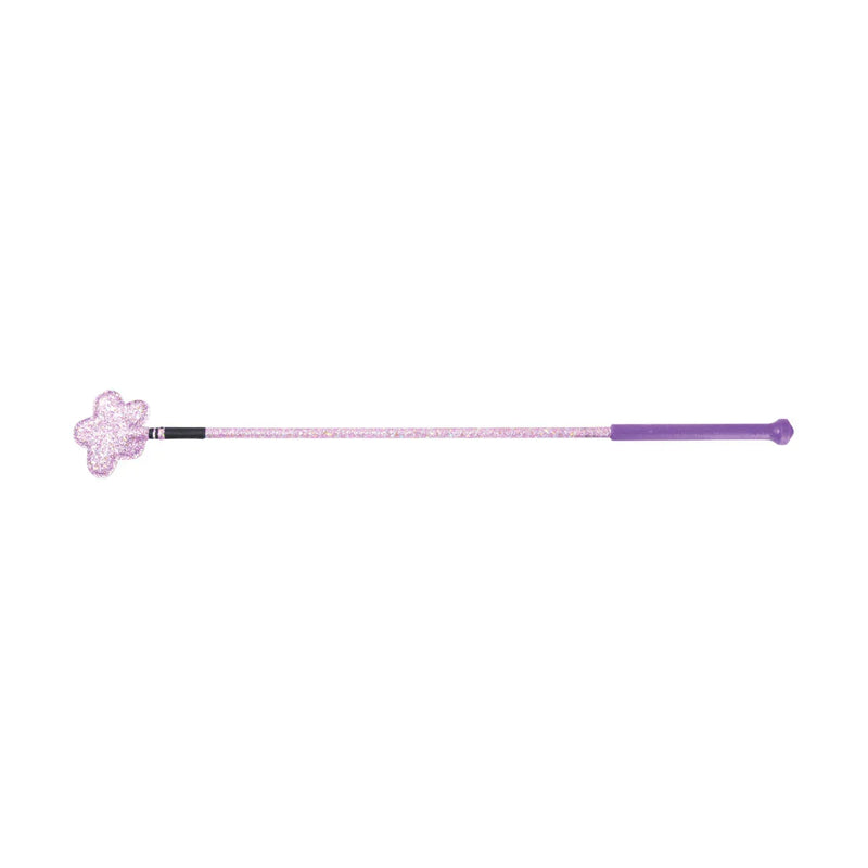 HY Equestrian Riding Whip Glitter Flower - Jalex Pet Products 
