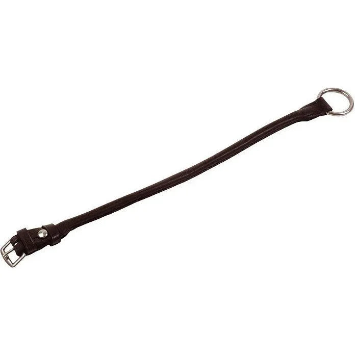 JHL Gag Cheeks Leather (Pair) Black One Size - Jalex Pet Products 